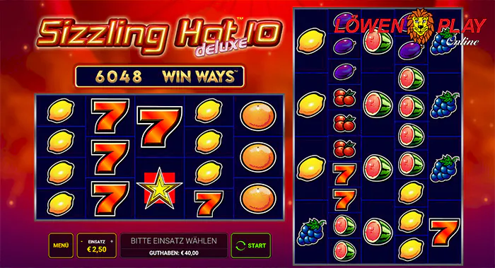 Sizzling Hot™ deluxe 10 Win Ways™